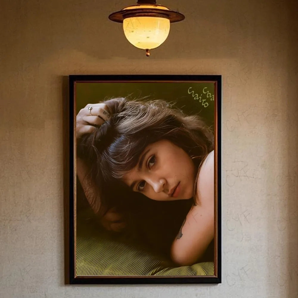 Charm Singer C-Clairo Poster HD art sticky wall waterproof home living room bedroom bar aesthetic decoration