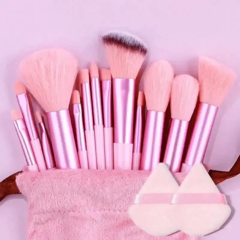 Professional Makeup Brush Set – Foundation, Powder & Eyeshadow