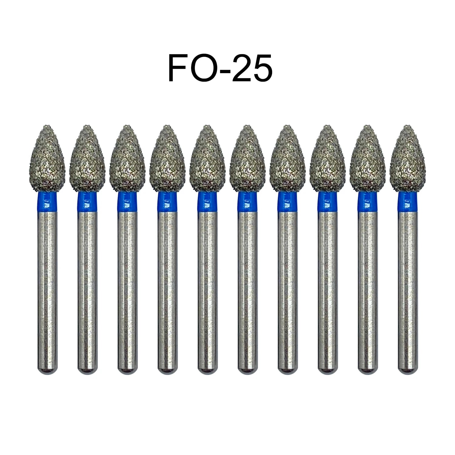 WELL CK 10pcs Dental Diamond Burs – FG Series 1.6mm