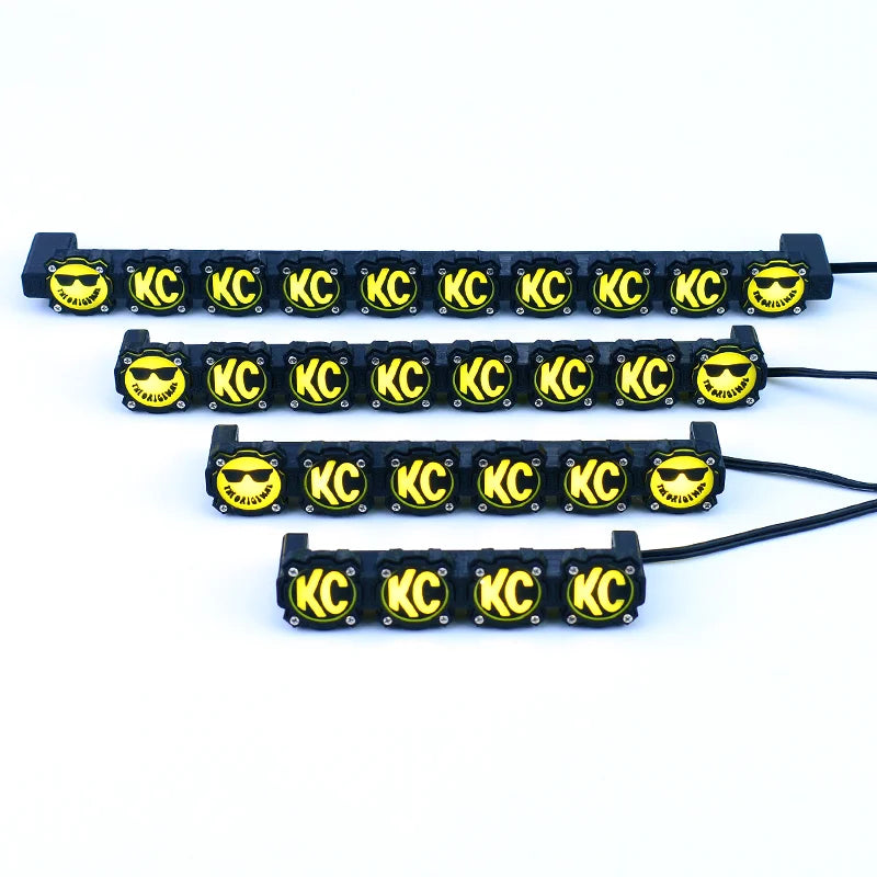 LED Simulation Roof Lights for 1/10 RC Crawler Car Traxxas Trx4 Axial Scx10 Yikong RC4WD D90 Croboll MK07 MJX H8H