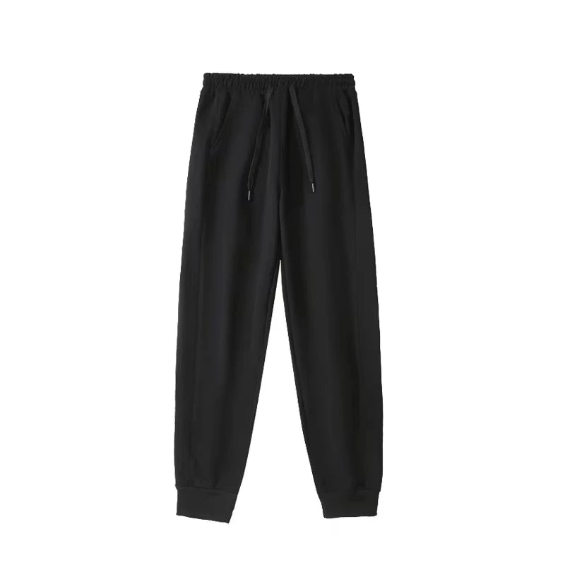 2025 Casual Embroidered Tracksuit – Zipper Hoodie & Sweatpants, Unisex Y2K Retro Style