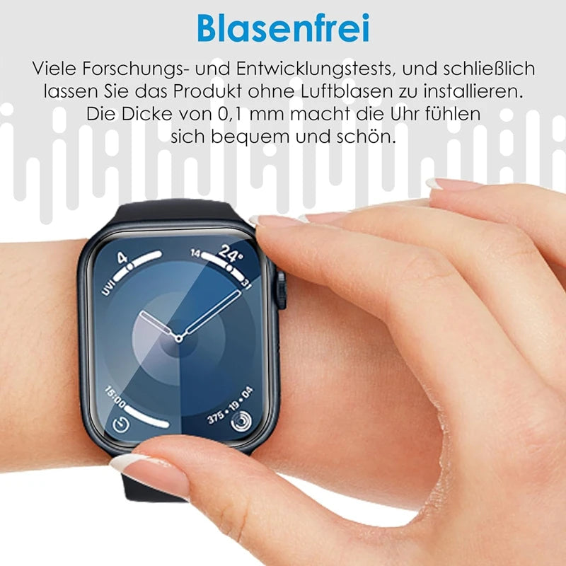 5PCS Hydrogel Film Screen Protector for Apple Watch (38–49mm) ⌚✨
