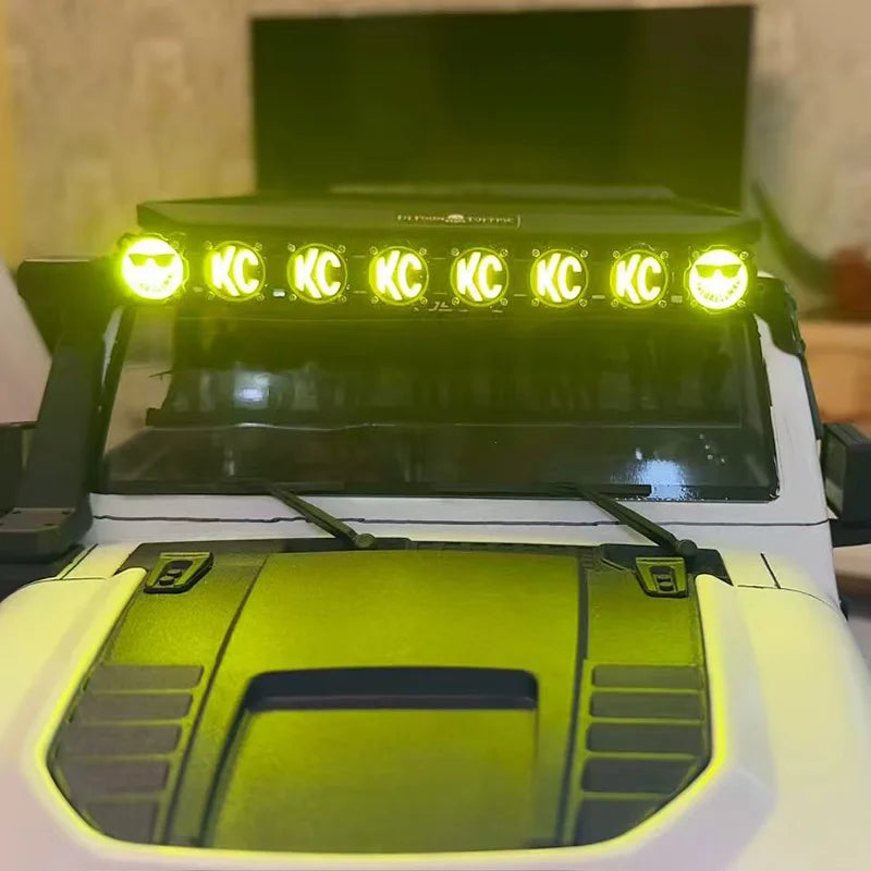 LED Simulation Roof Lights for 1/10 RC Crawler Car Traxxas Trx4 Axial Scx10 Yikong RC4WD D90 Croboll MK07 MJX H8H