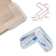 4Pcs/8Pcs/12Pcs Child Baby Safety Silicone Protector Table Corner Edge Protection Cover Children Anticollision Edge & Guards