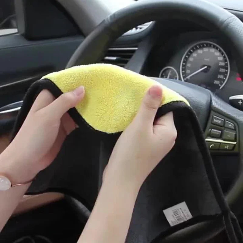 Microfiber Car Cleaning Towel 30×30cm – Wash & Detailing Cloth
