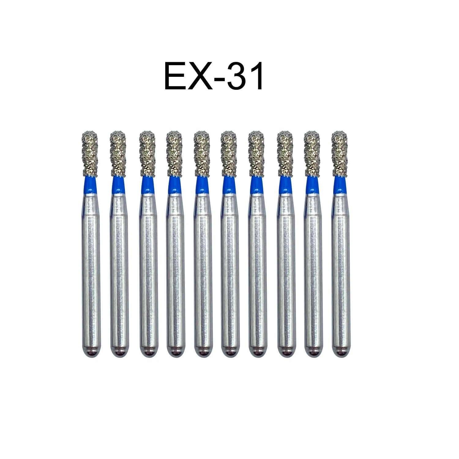 WELL CK 10pcs Dental Diamond Burs – FG Series 1.6mm