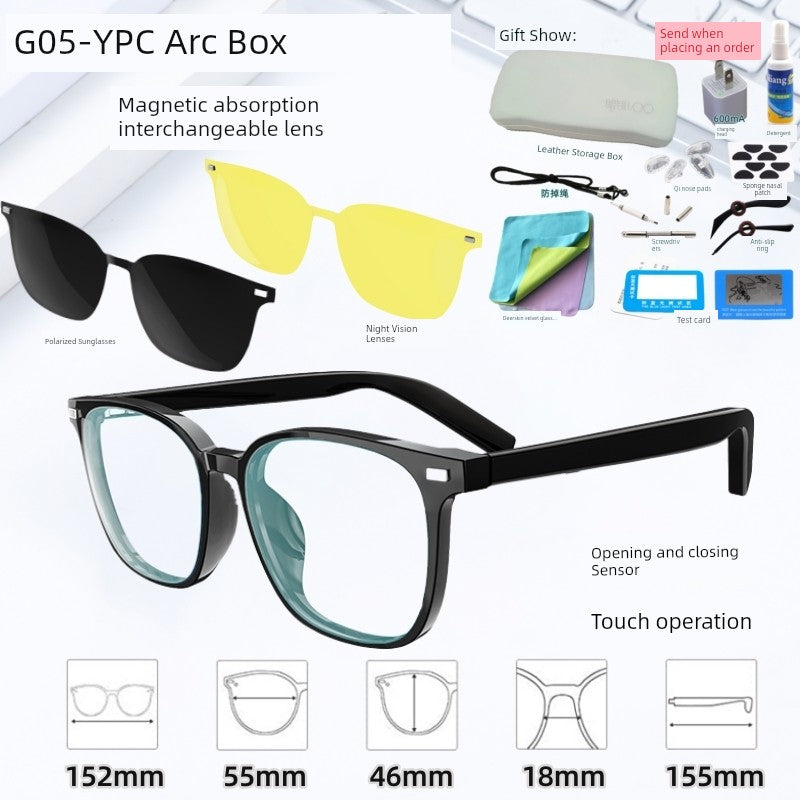 Huawei Xiaomi Neutral Three-Generation Headset Sunglasses Bluetooth