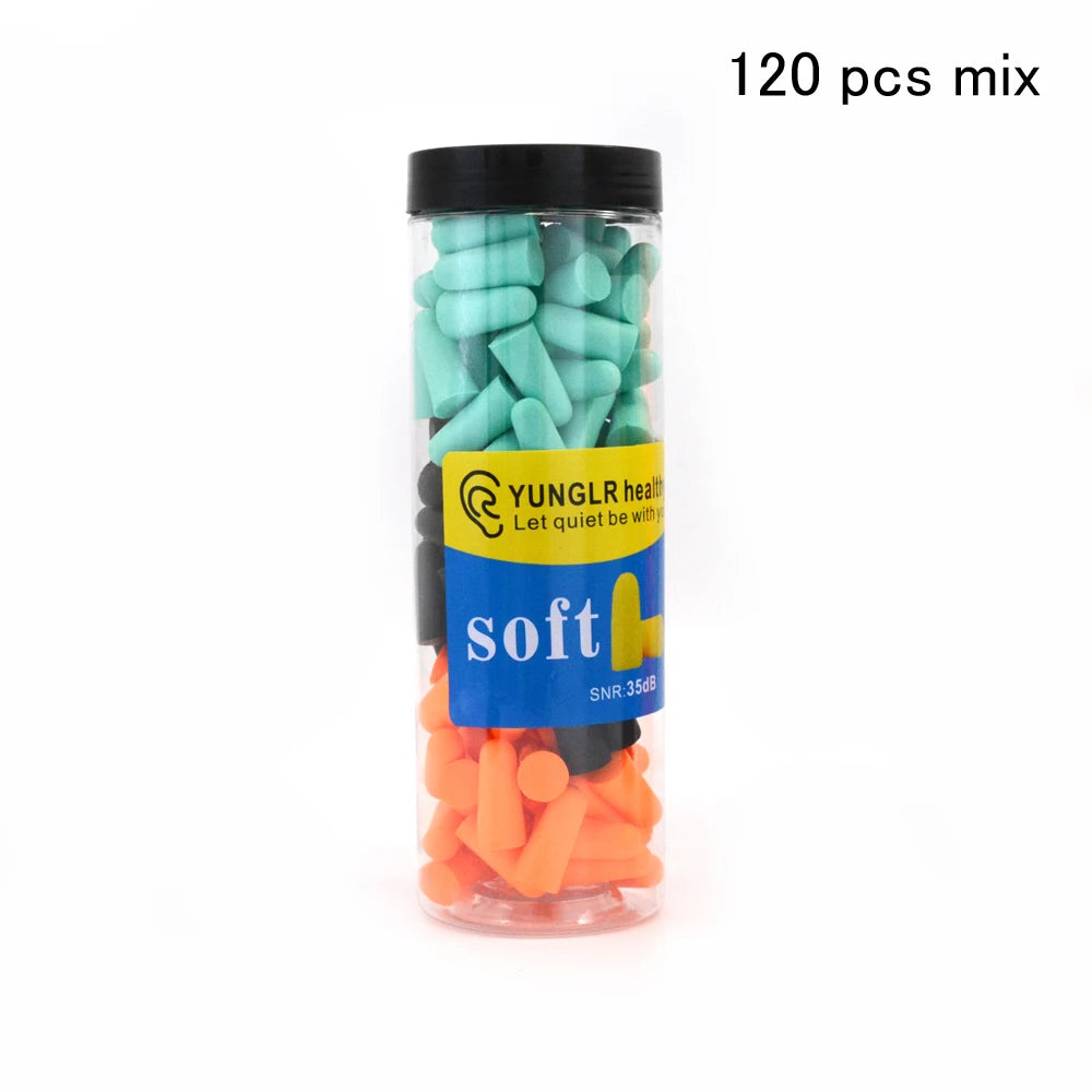 emoEar Foam Earplugs – Noise Reduction Sleep & Music Canceling Ear Plugs 🎧😴