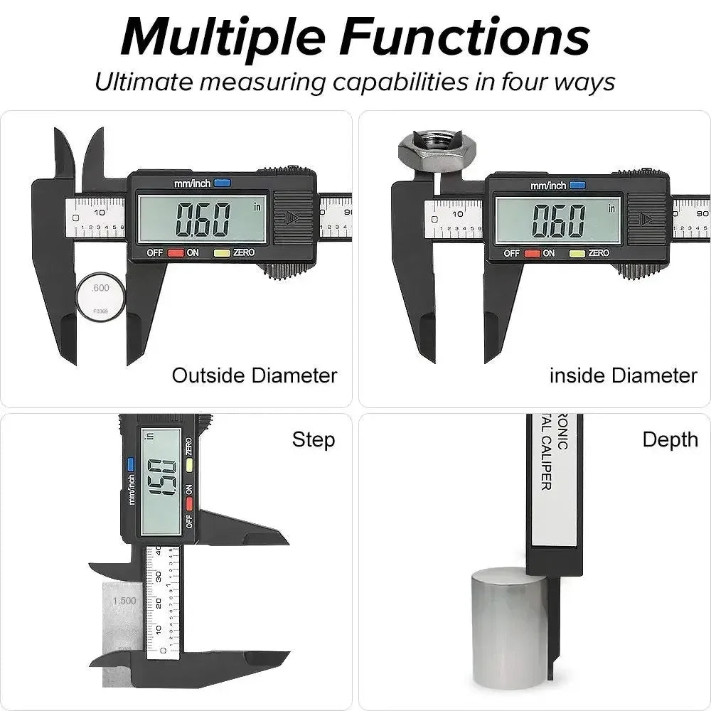 Electronic Digital Caliper – Micrometer Measuring Tool