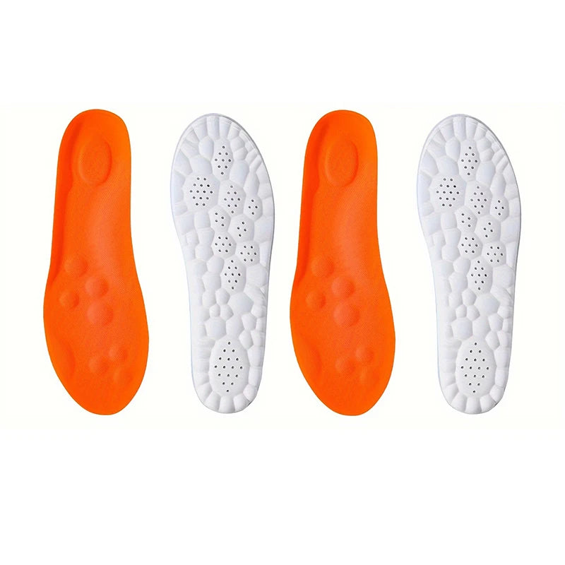 High Elasticity Latex Sport Insoles – Soft Arch Support Shoe Pads, Breathable & Deodorant