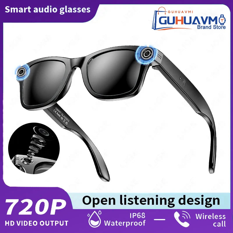 AI Smart Eyewear 2025 – Camera, Music, Calls