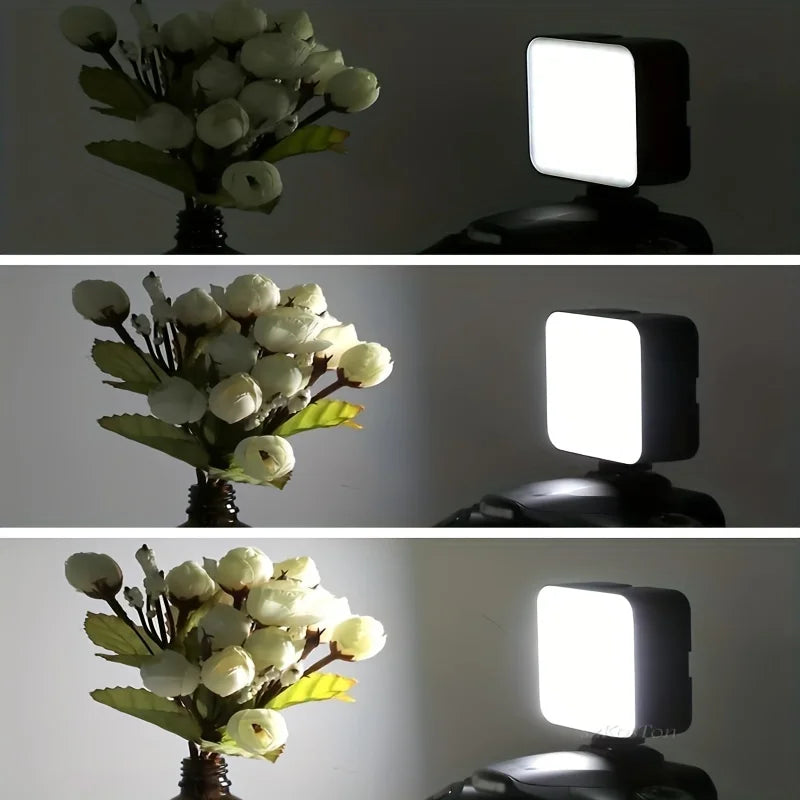 Portable Mini Clip-On Mobile Fill Light – USB Rechargeable, 10 Brightness Modes