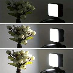 Portable Mini Clip-On Mobile Fill Light – USB Rechargeable, 10 Brightness Modes
