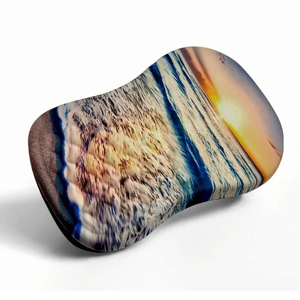 Ergonomic Wrist Rest Mouse Pad Comfortable Wrist Support Non Slip High Elastic Memory Cotton Mousepad For PC Laptop Computer