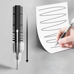 10pcs Needle Gel Pens – High-Quality Liquid Ballpoint, Kawaii Stationery