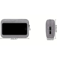Travel Electronics Storage Bag – Cable, SD Card & Power Bank Organizer