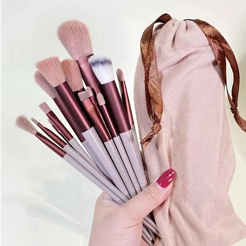 Professional Makeup Brush Set – Foundation, Powder & Eyeshadow