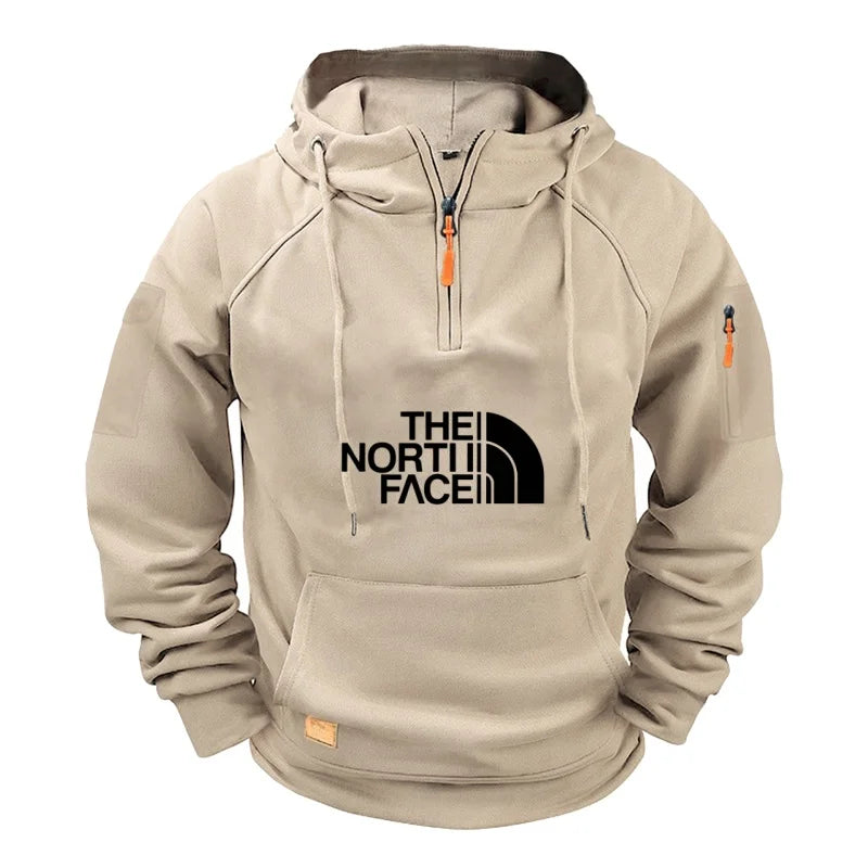 Men’s Casual Sports Hoodie – Long Sleeve Pullover Sweatshirt for Autumn/Winter 2025