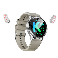 X10 smart watch Bluetooth headset 2-in-1 metal case IP67 waterproof flip sports meter watch