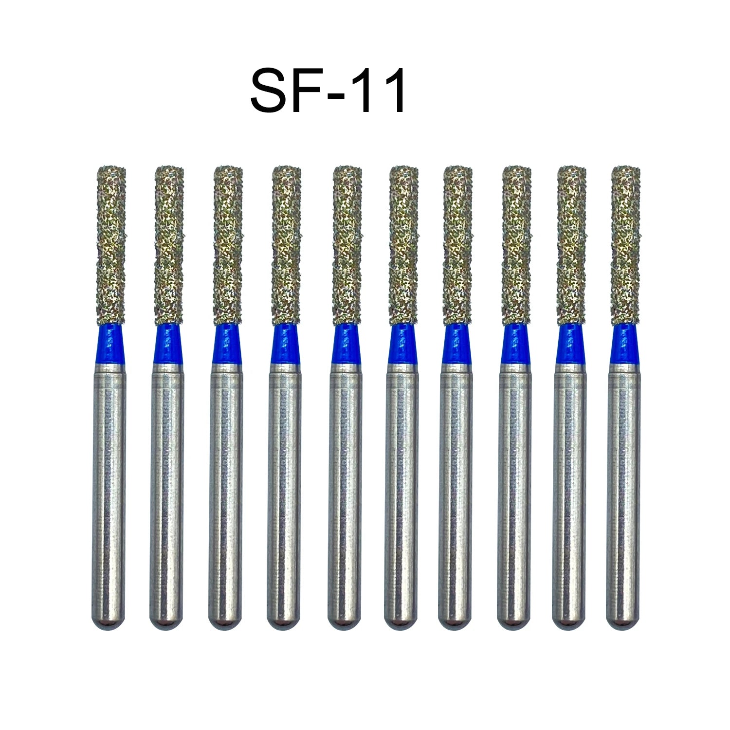 WELL CK 10pcs Dental Diamond Burs – FG Series 1.6mm