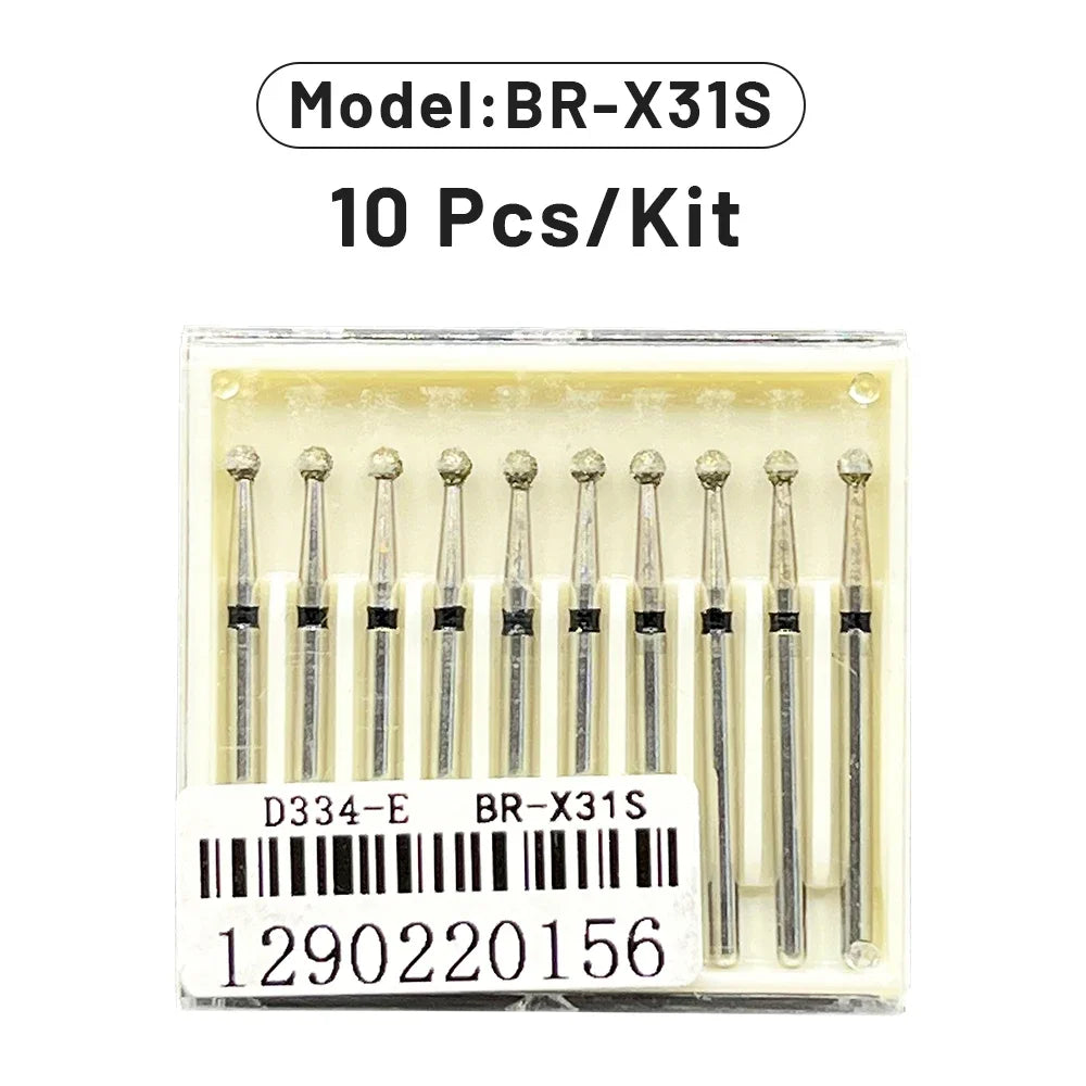 AG 1 Box Dental Diamond Burs Drill for High Speed Handpiece Dentist Burs FG Series Dia.1.6mm