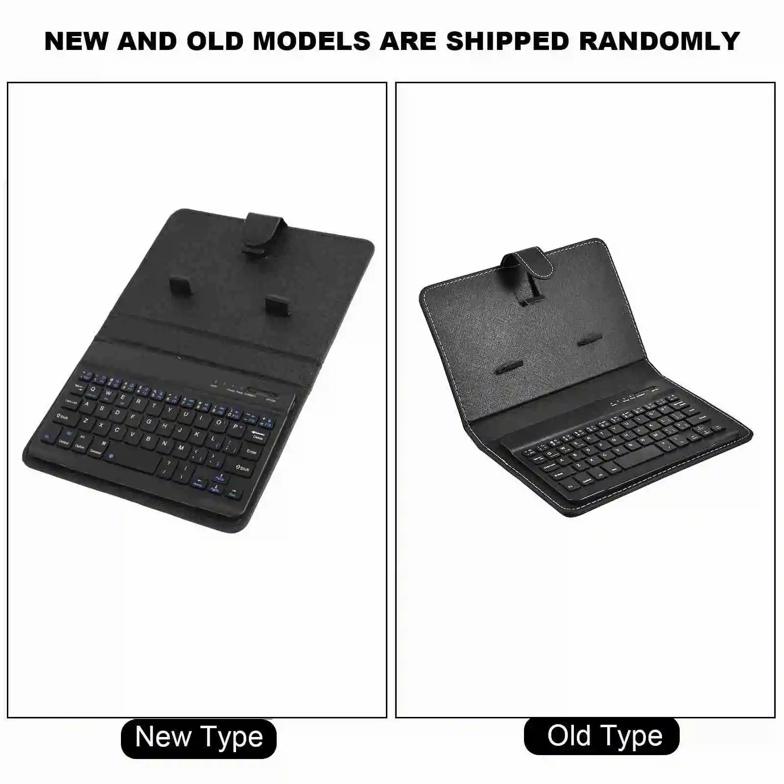 Universal Wireless Bluetooth Keyboard Flip Case Cover with Stand for IOS/ Android Phones