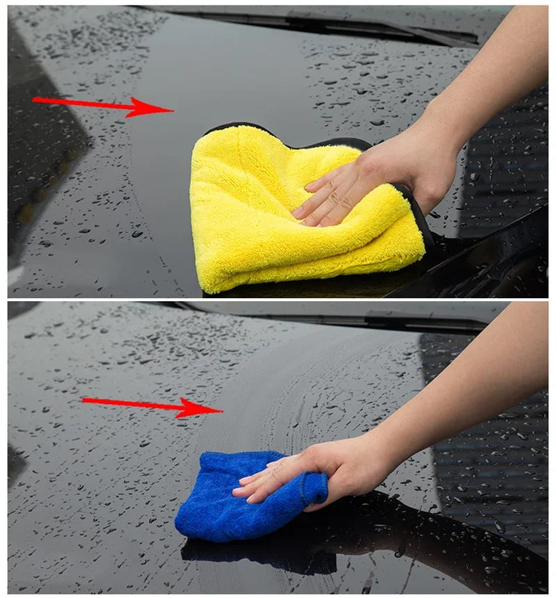 Microfiber Car Cleaning Towel 30×30cm – Wash & Detailing Cloth