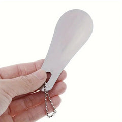 Stainless Steel Shoehorn – Portable Shoe Wearing Aid for Home & Travel