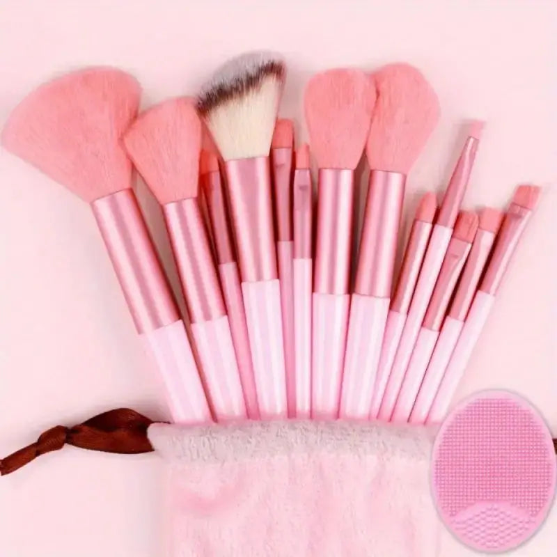 Professional Makeup Brush Set – Foundation, Powder & Eyeshadow