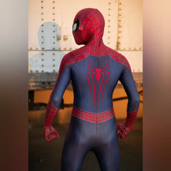 Halloween Men TASM 2 Spider Cosplay Cosplay Costume Superhero Zentai Suit Adults  Boys Male Full Bodysuit Jumpsuit