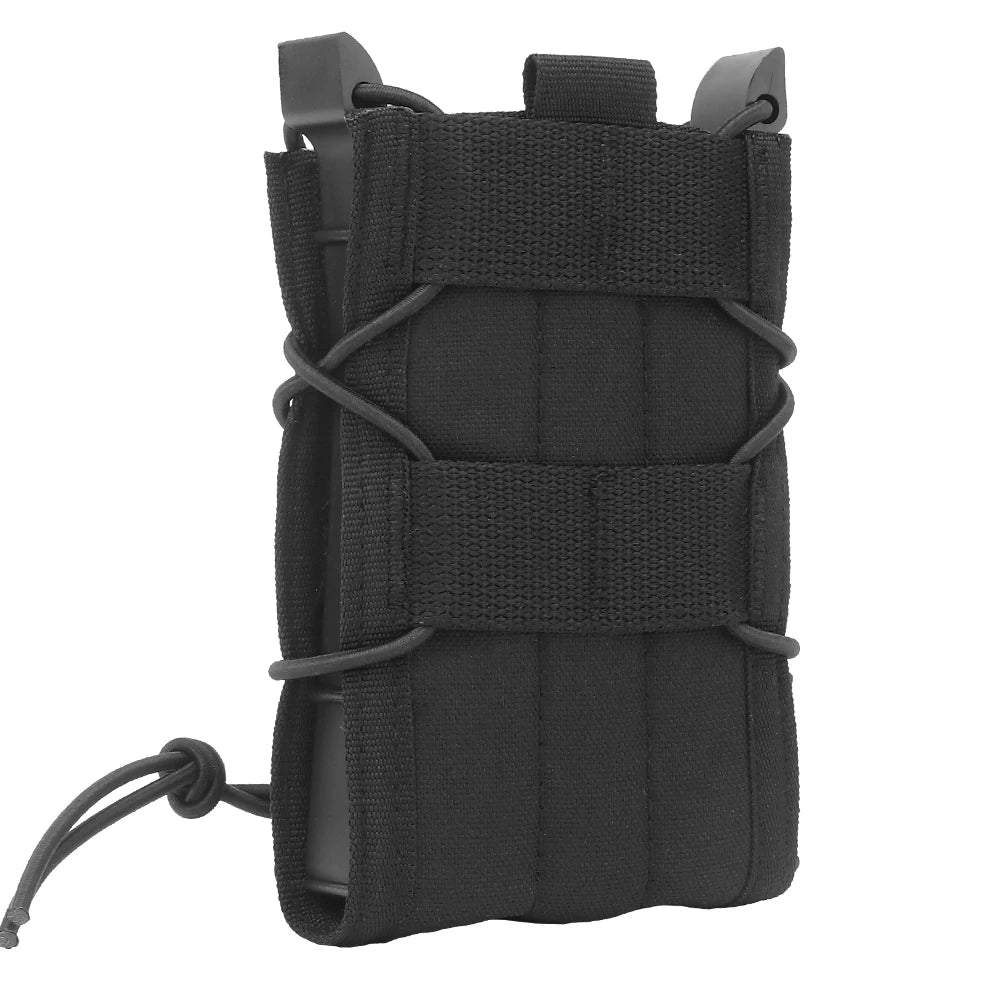 5.56 Magazine Pouch Tactical AK AR M4 AR15 Single Magazine Carrier Pitol Molle Mag Holster Pouch for Hunting ﻿