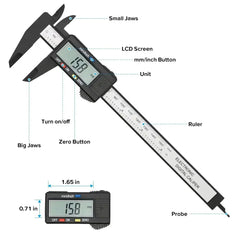 Electronic Digital Caliper – Micrometer Measuring Tool