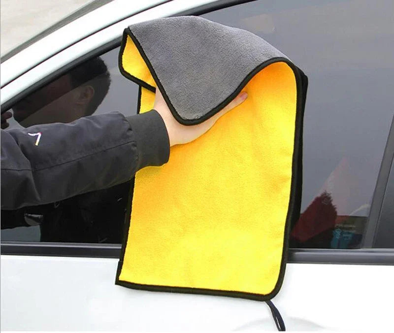 Microfiber Car Cleaning Towel 30×30cm – Wash & Detailing Cloth