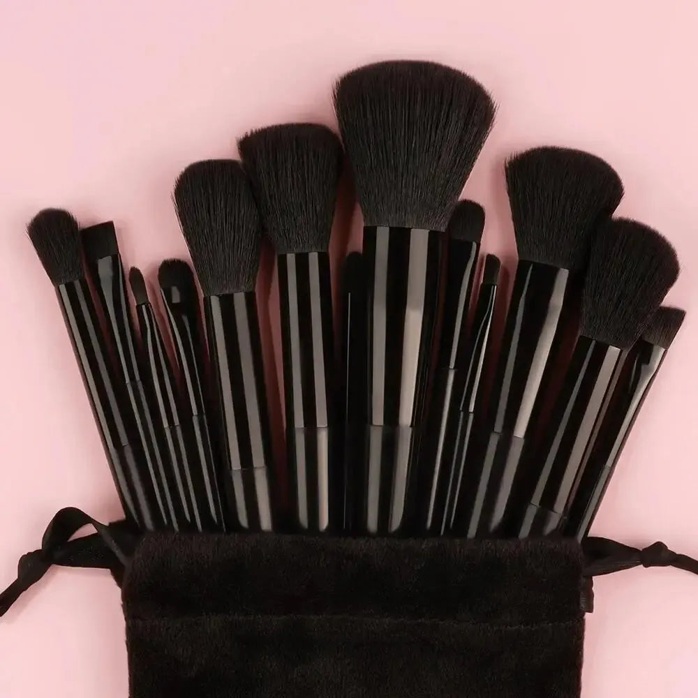 Professional Makeup Brush Set – Foundation, Powder & Eyeshadow