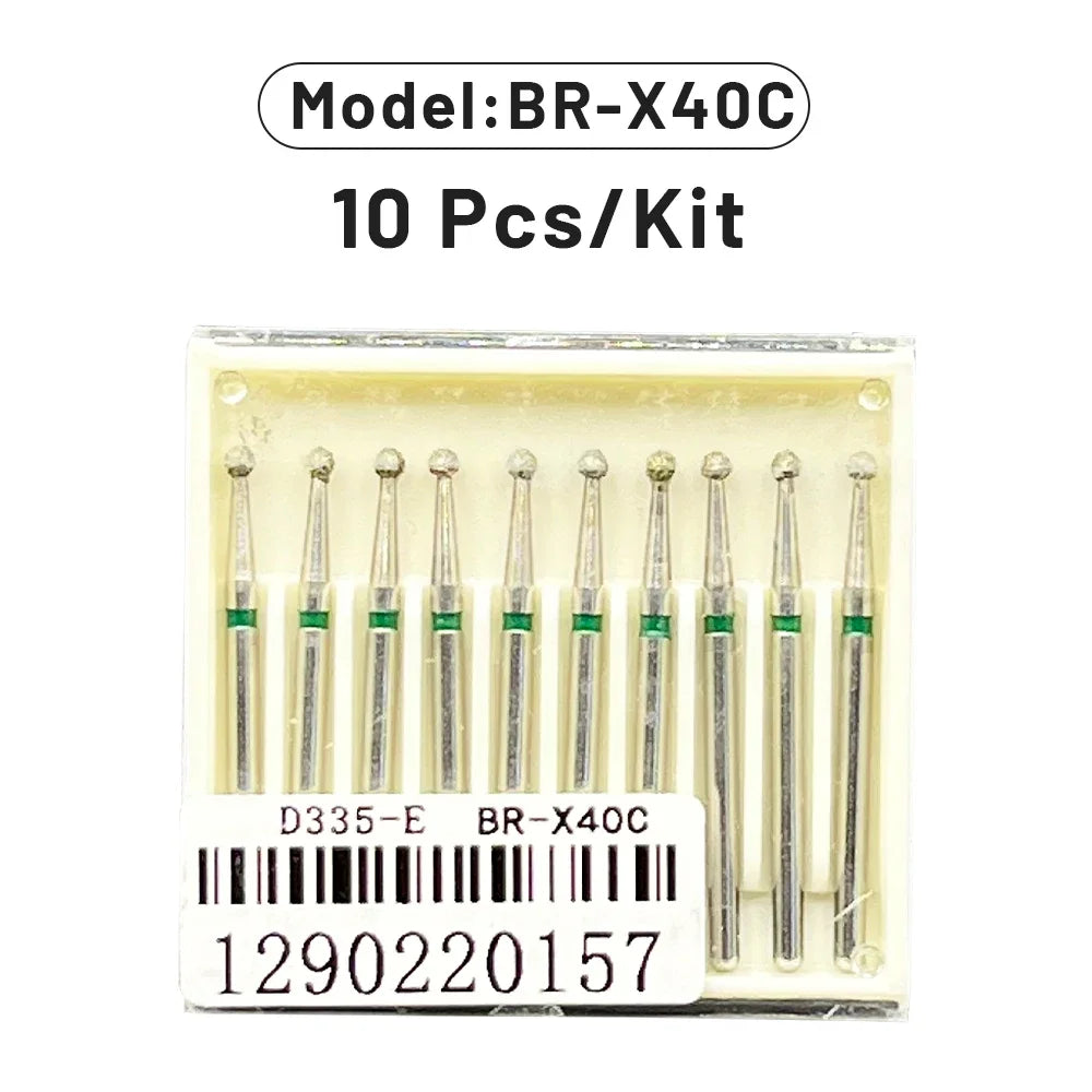 AG 1 Box Dental Diamond Burs Drill for High Speed Handpiece Dentist Burs FG Series Dia.1.6mm