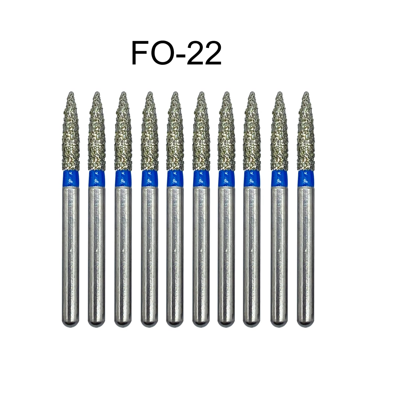 WELL CK 10pcs Dental Diamond Burs – FG Series 1.6mm