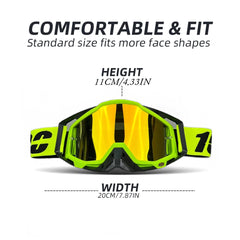 Hot Motorcycle Glasses Men Motocross Goggles Helmet MX Moto Dirt Bike ATV Ski Outdoor Sports Glass Scooter Googles Mask Cycling