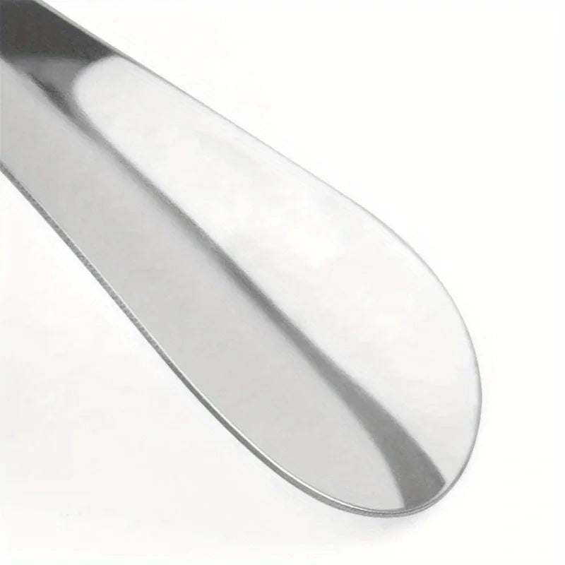 Stainless Steel Shoehorn – Portable Shoe Wearing Aid for Home & Travel