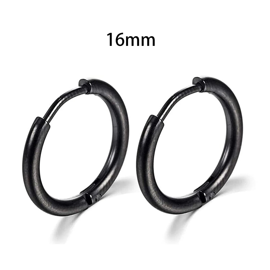 Stainless Steel Small Hoop Earrings – Unisex Cartilage Piercing Jewelry ✨👂