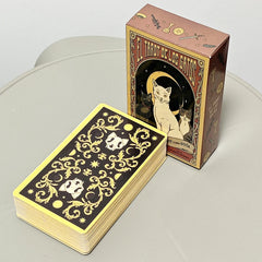 Cats Tarot Deck 10.3×6cm – Spanish Edition