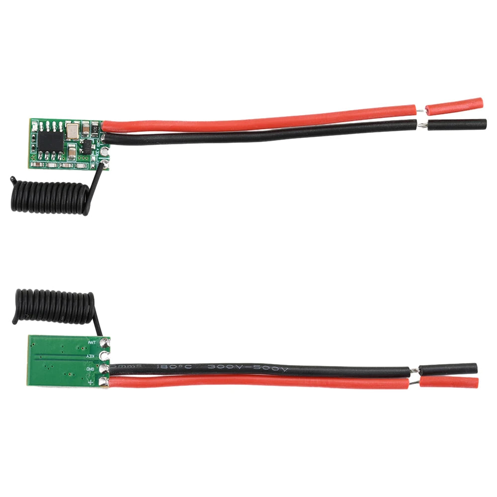 433MHz Wireless Remote Control Switch Long Range Receiver 3.6V 12V 24V and 433 MHz Transmitter LED Remote Control Switch Module