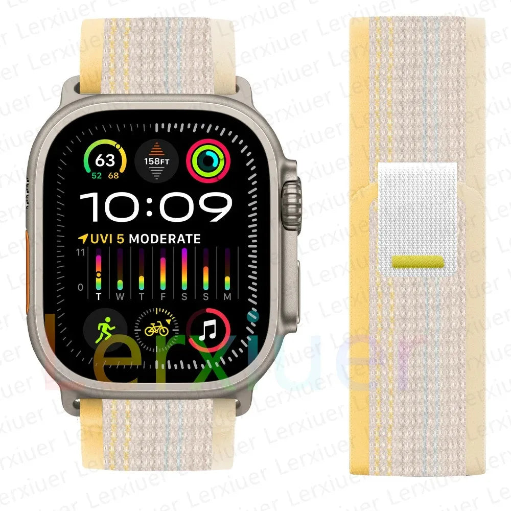 Trail Loop Band for Apple Watch – Compatible with Series 2-10 (38-49mm)