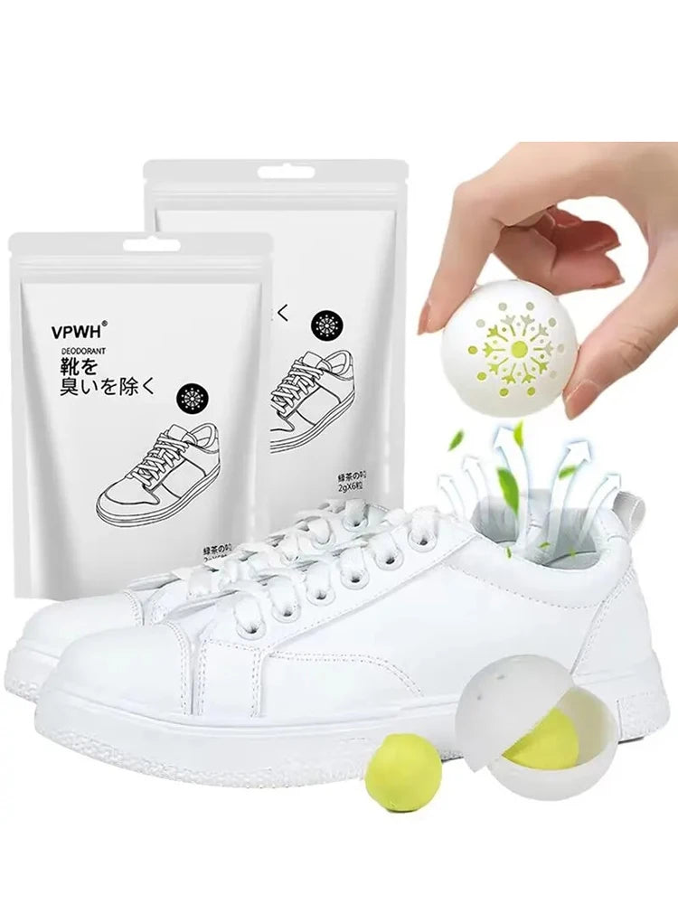 Deodorant Balls – Jasmine Scent Shoe & Closet Fresheners, Long-Lasting 🌸👟