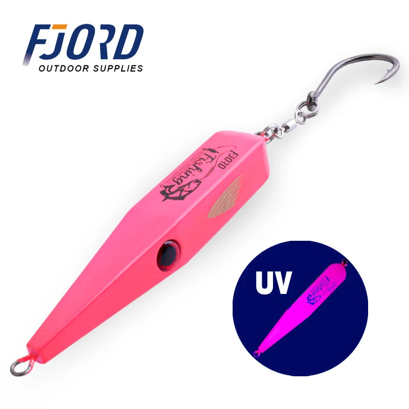 FJORD Pencil Bait 42g 55g 84g Needle Nose Surface Plug Trolling Fishing Hard Night Glow Saltwater Swimbait Sea Tuna Lures Items