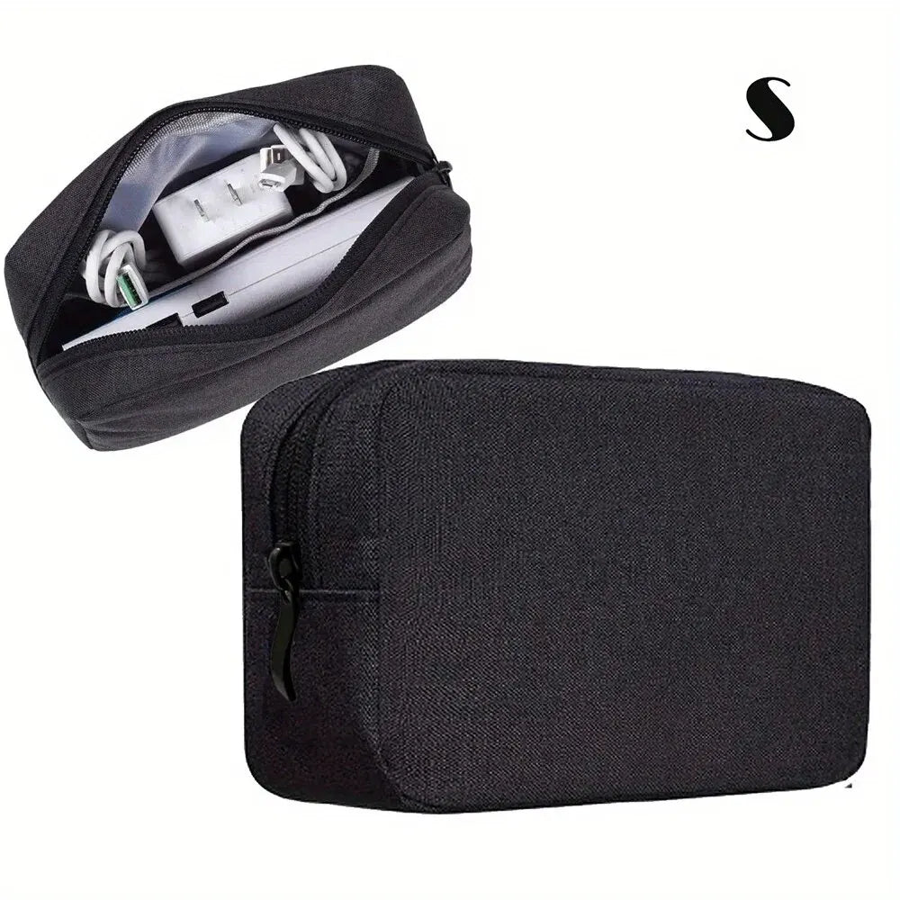 Travel Electronics Storage Bag – Cable, SD Card & Power Bank Organizer
