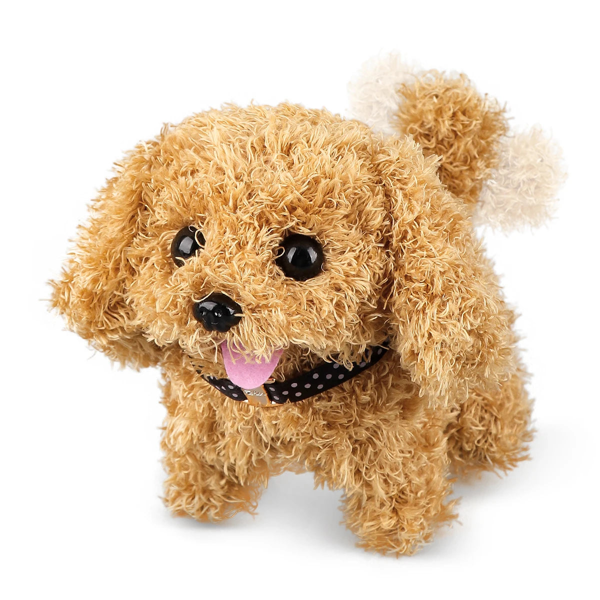 Plush Electric Puppy Toy – Walking, Barking, Nodding Dog for Kids Gifts 🐶🎁