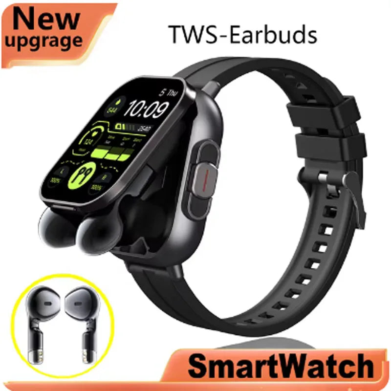 FusionWatch™ 2025 – Smartwatch + Wireless Earbuds Combo 🔥