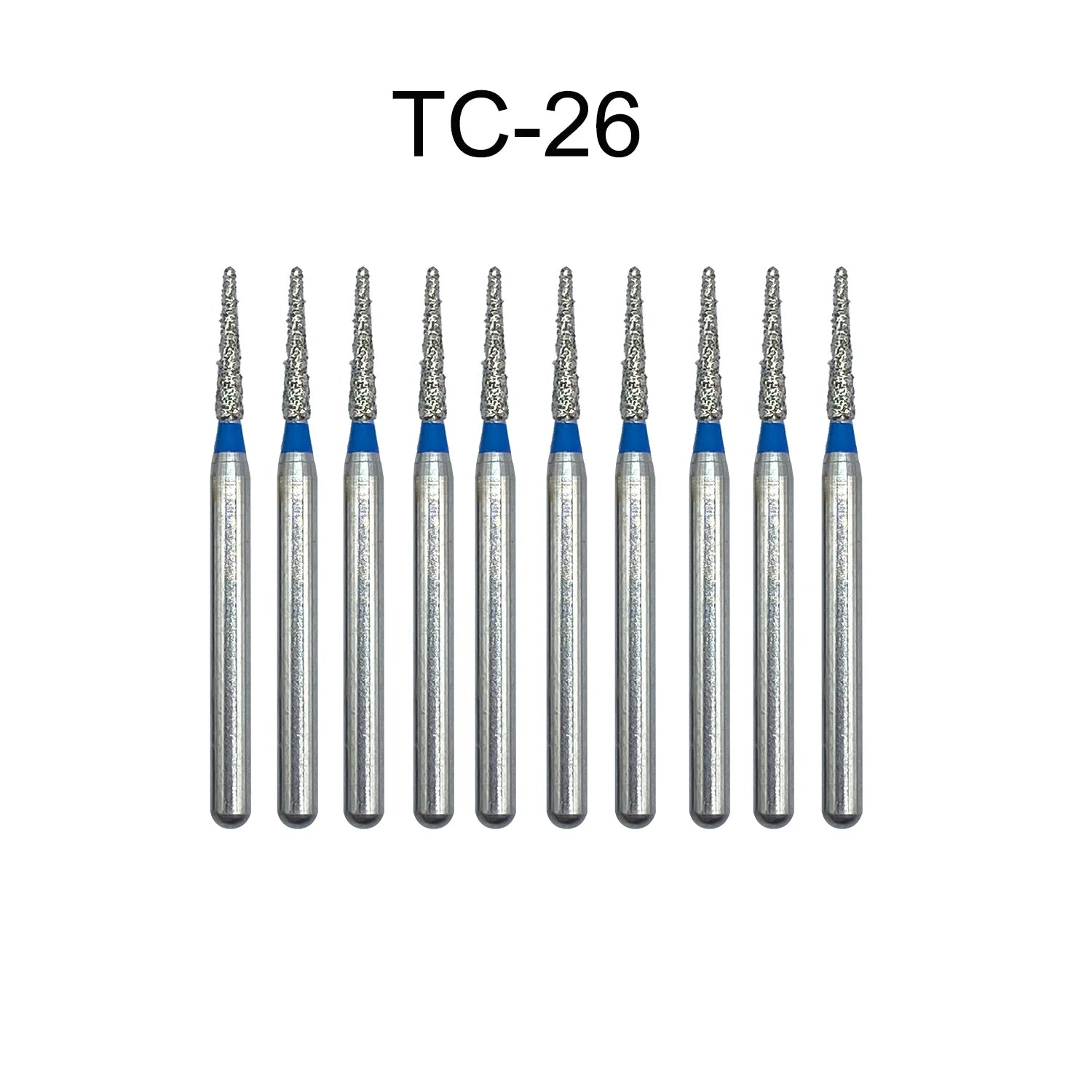 WELL CK 10pcs Dental Diamond Burs – FG Series 1.6mm