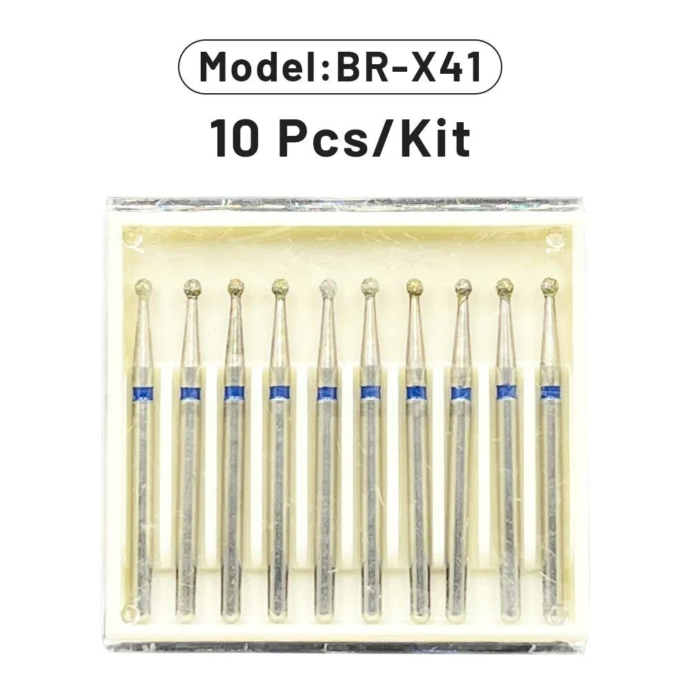 AG 1 Box Dental Diamond Burs Drill for High Speed Handpiece Dentist Burs FG Series Dia.1.6mm