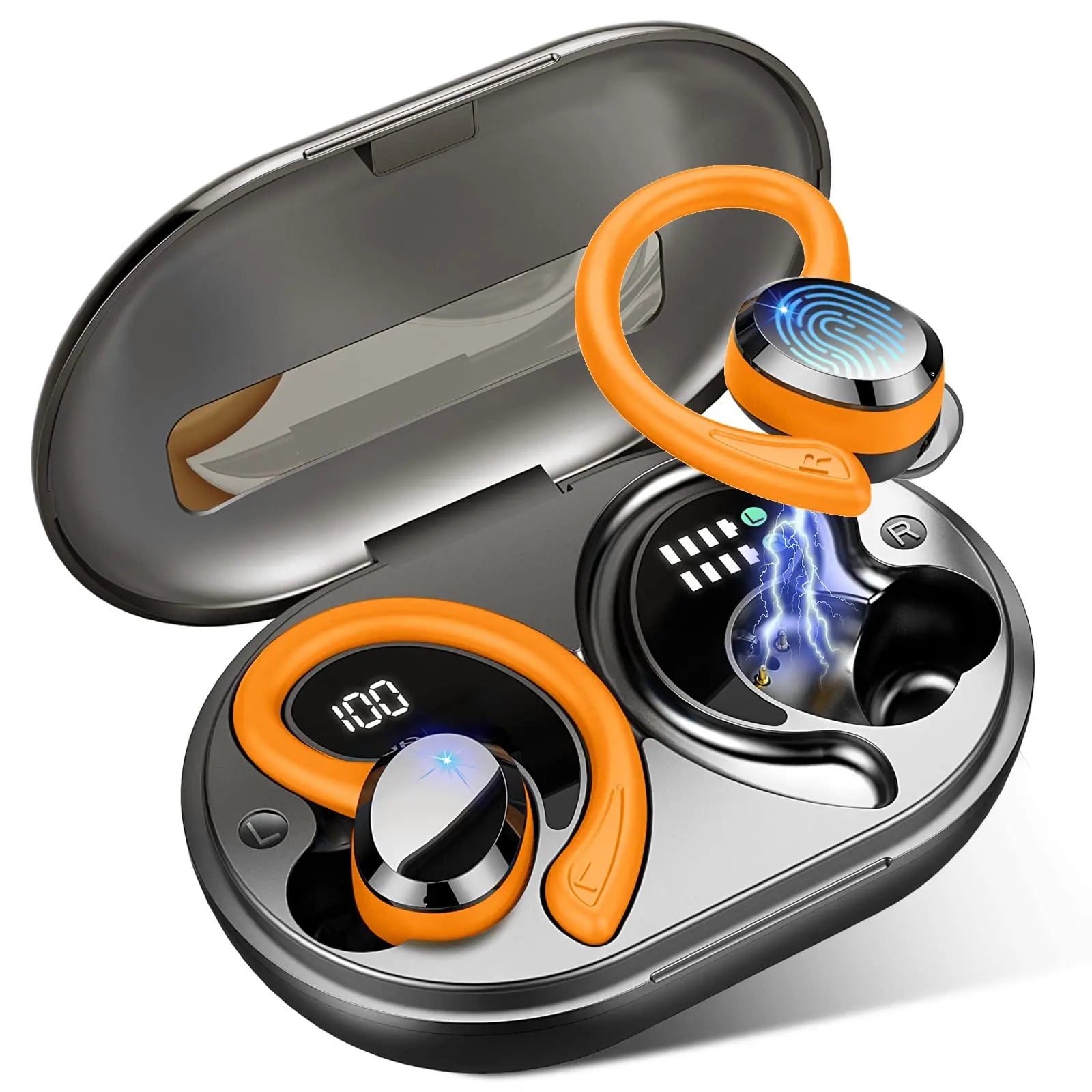 Sports Wireless Earbuds, 40H Battery